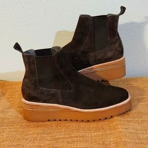 Silent D Anthropologie Suede boots